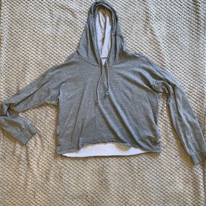 Aeropostale | Cropped Grey Hoodie | Size:XL